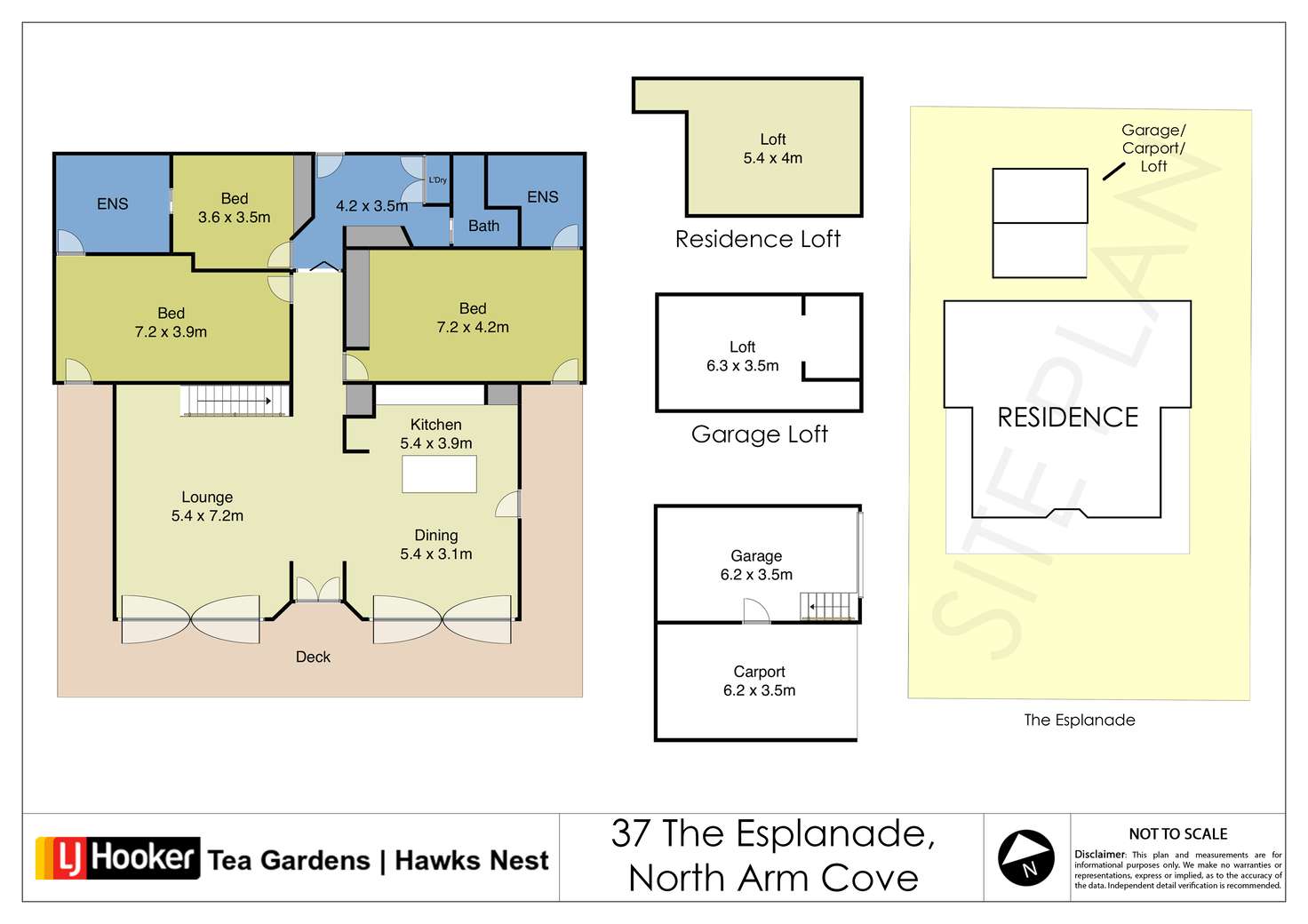Floorplan of Homely house listing, 37 The Esplanade, North Arm Cove NSW 2324