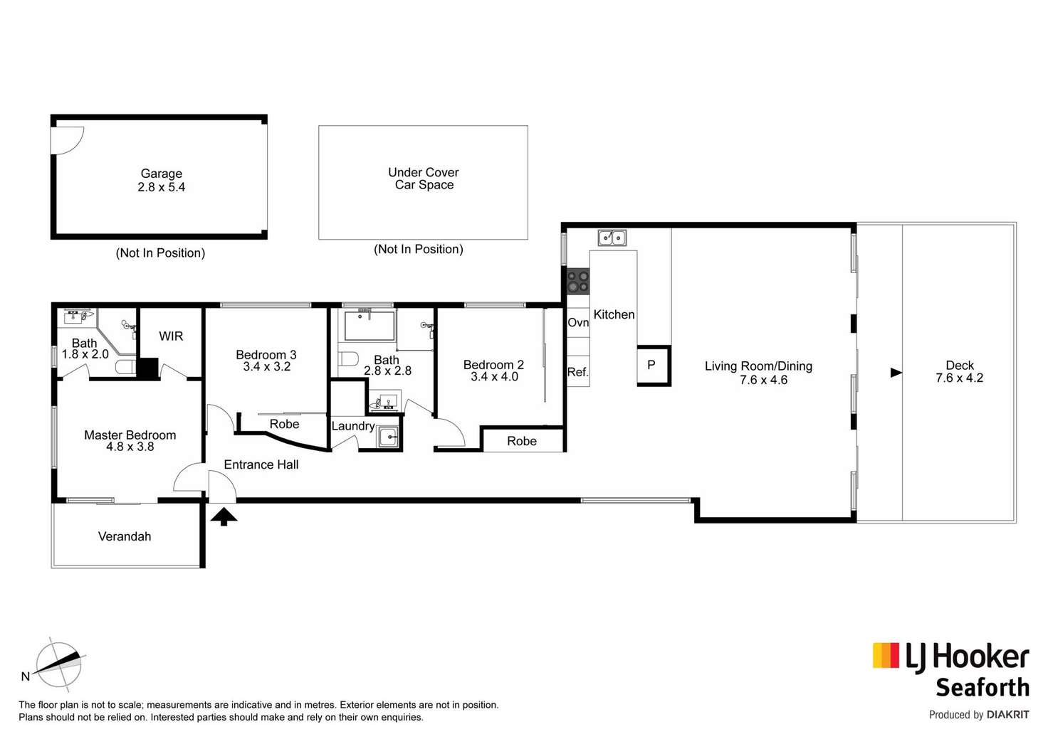 Floorplan of Homely apartment listing, 3/43 Ethel Street, Seaforth NSW 2092