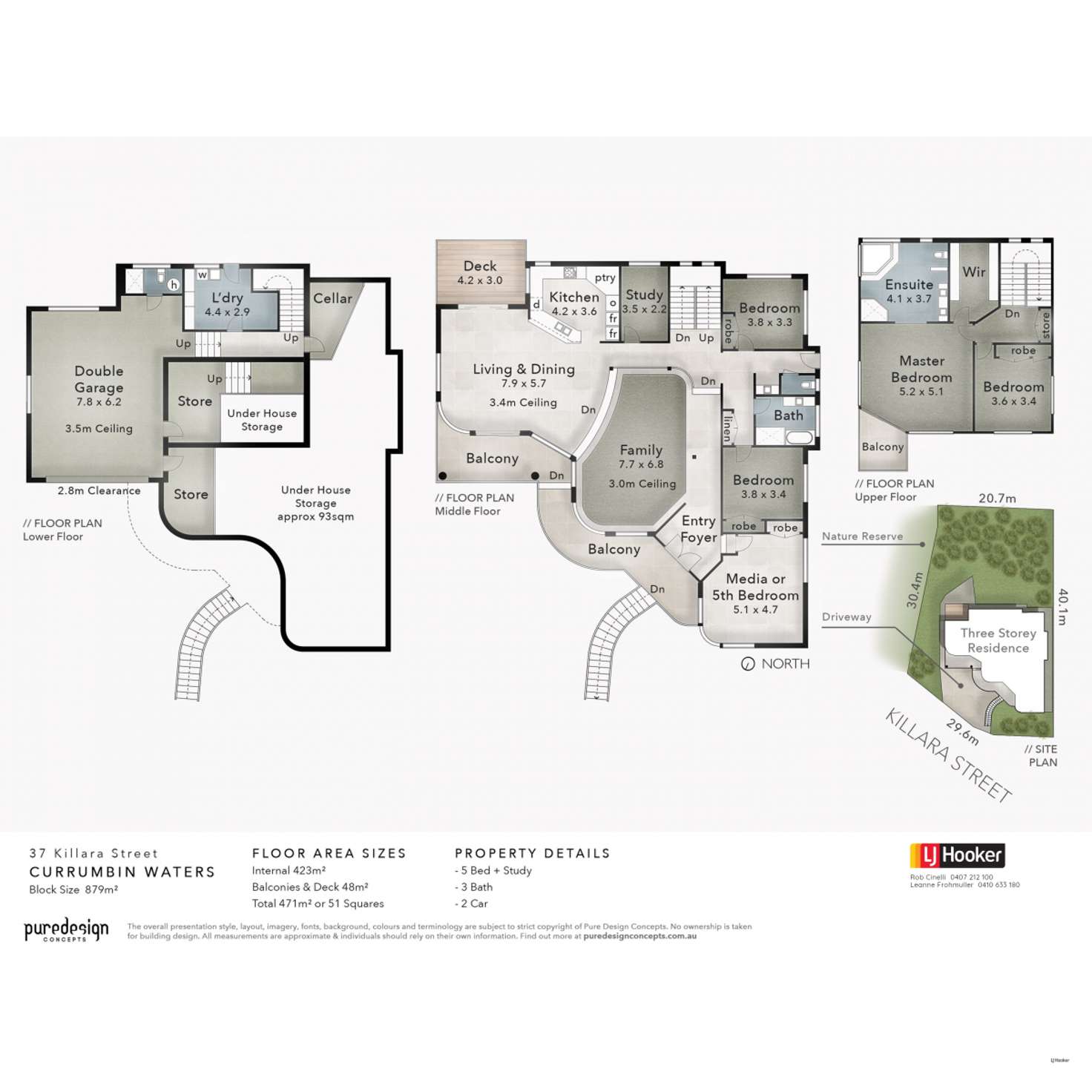 Floorplan of Homely house listing, 37 Killara Street, Currumbin Waters QLD 4223