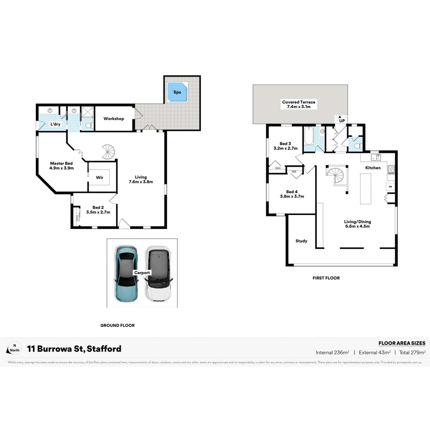 Floorplan of Homely house listing, 11 Burrowa Street, Stafford QLD 4053