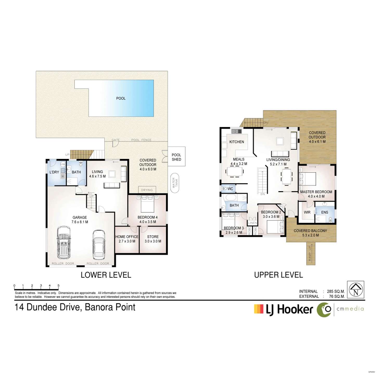Floorplan of Homely house listing, 14 Dundee Drive, Banora Point NSW 2486