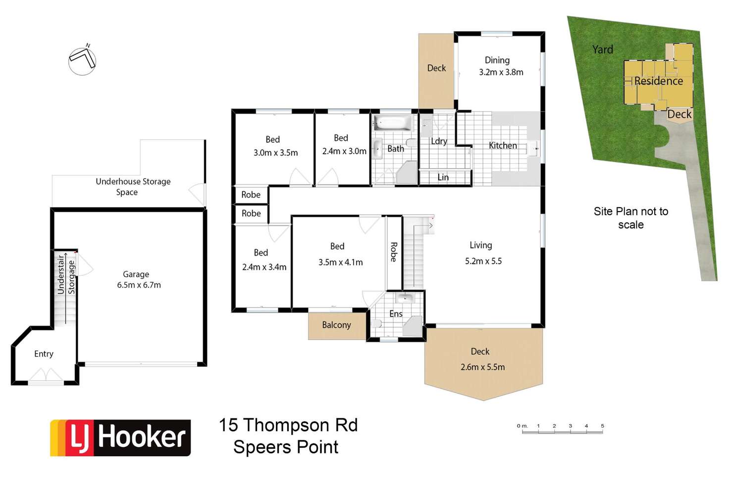 Floorplan of Homely house listing, 15 Thompson Road, Speers Point NSW 2284