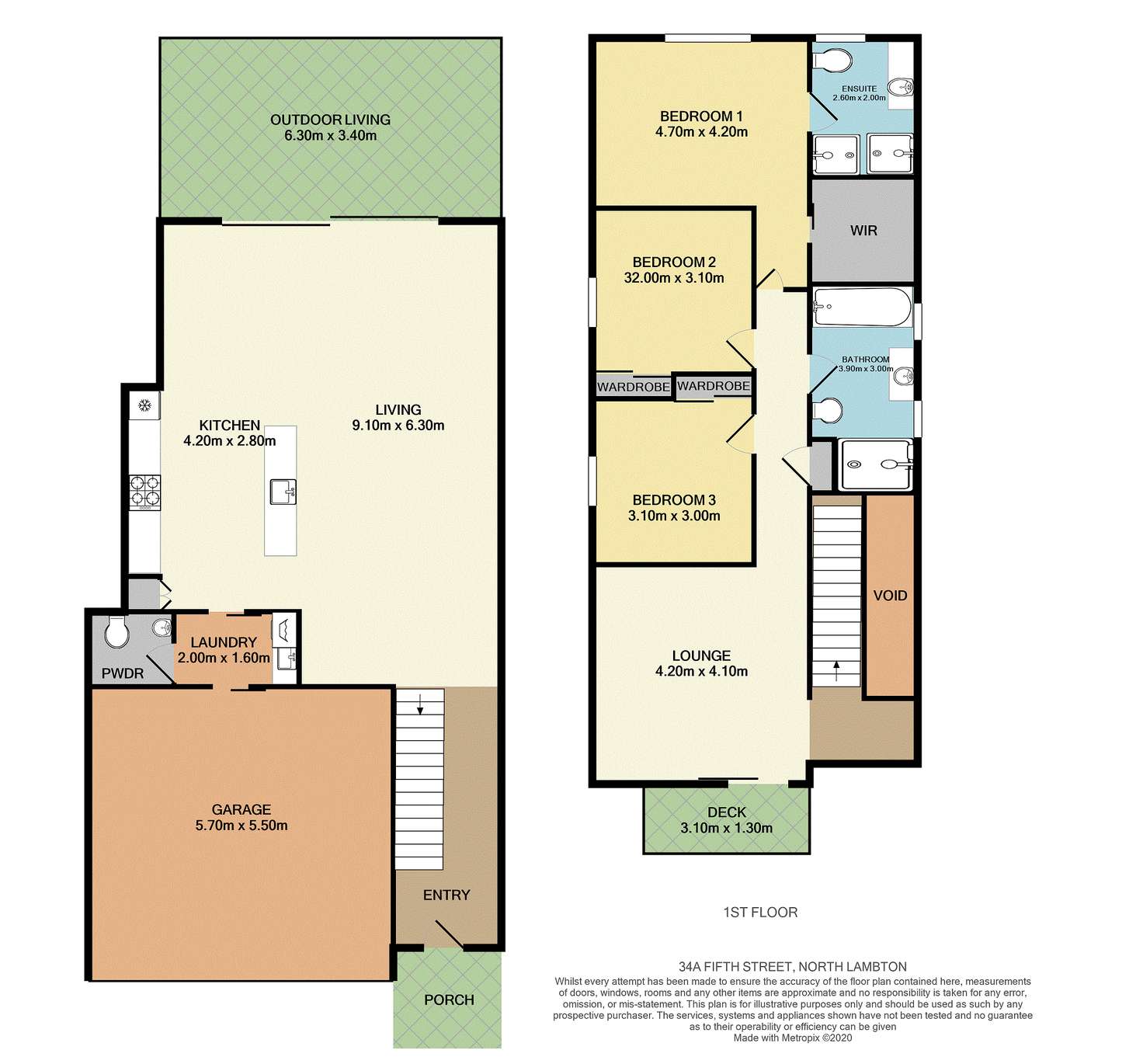 Floorplan of Homely house listing, 34a Fifth Street, North Lambton NSW 2299