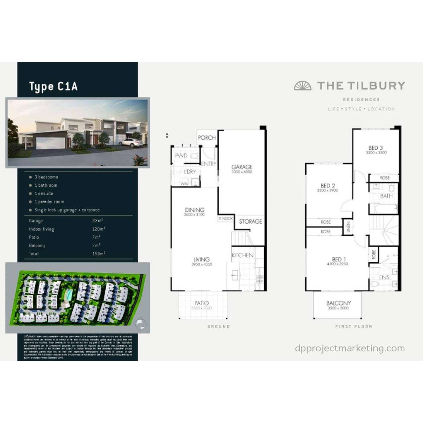 Floorplan of Homely unit listing, 39/1 Tilbury Rise, Upper Coomera QLD 4209