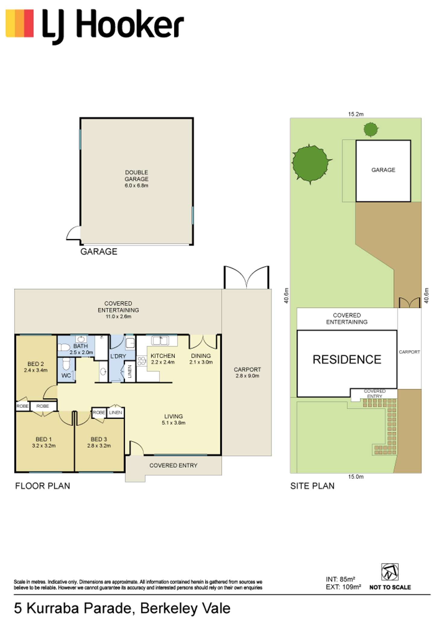 Floorplan of Homely house listing, 5 Kurraba Pde, Berkeley Vale NSW 2261
