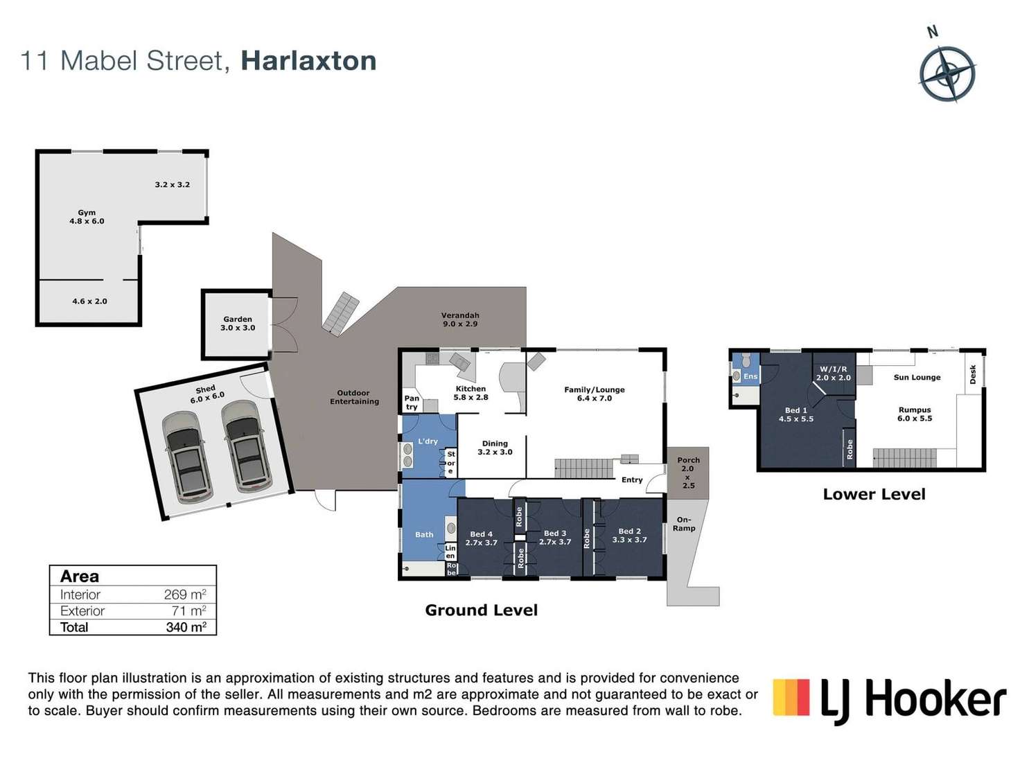 Floorplan of Homely house listing, 11 Mabel Street, Harlaxton QLD 4350