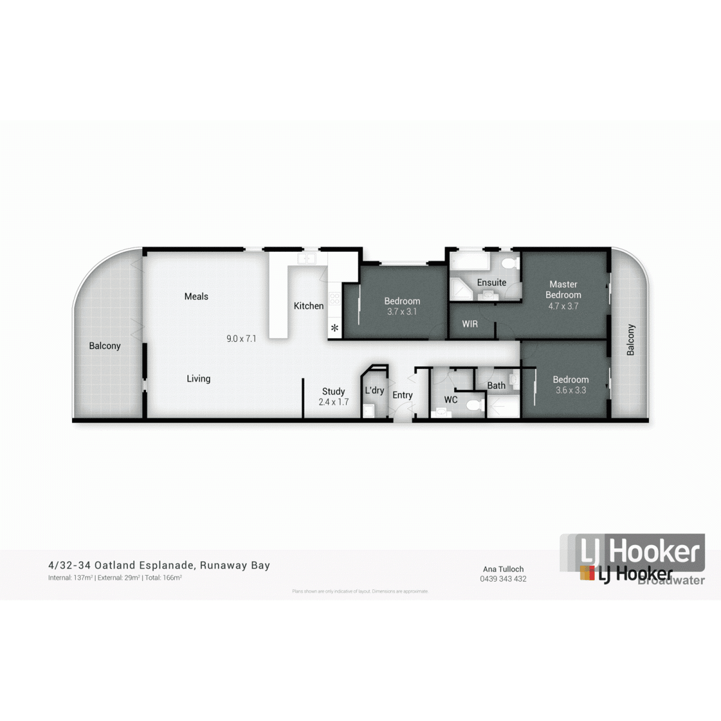 Floorplan of Homely apartment listing, 4/32-34 Oatland Esplanade, Runaway Bay QLD 4216