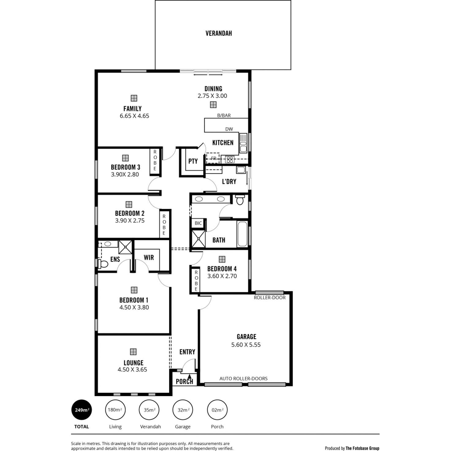 Floorplan of Homely house listing, 18 Tripodi Circuit, Parafield Gardens SA 5107