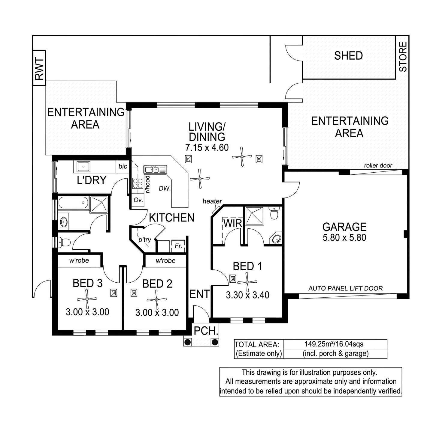 Floorplan of Homely house listing, 2A Lincoln Avenue, Warradale SA 5046