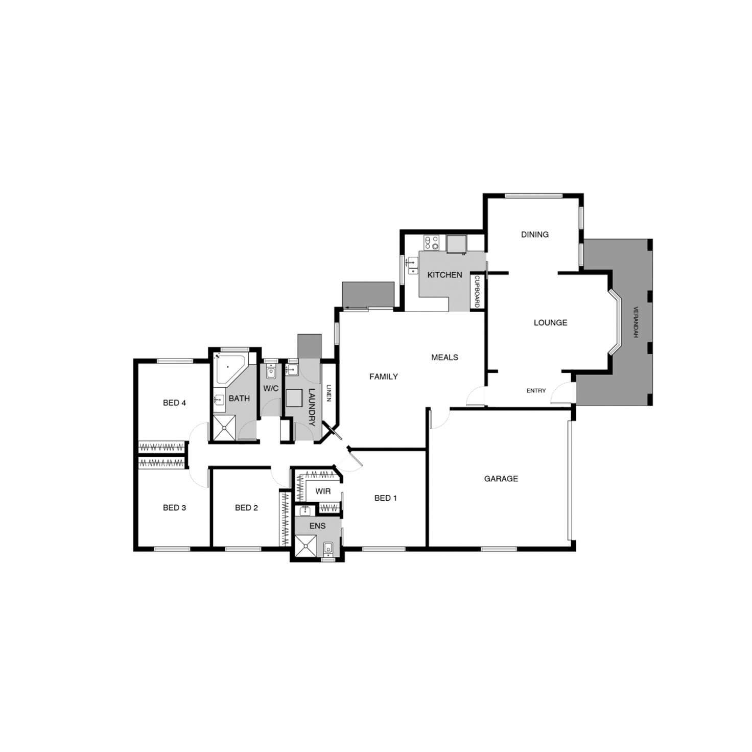 Floorplan of Homely house listing, 10 Moondarra Street, Amaroo ACT 2914