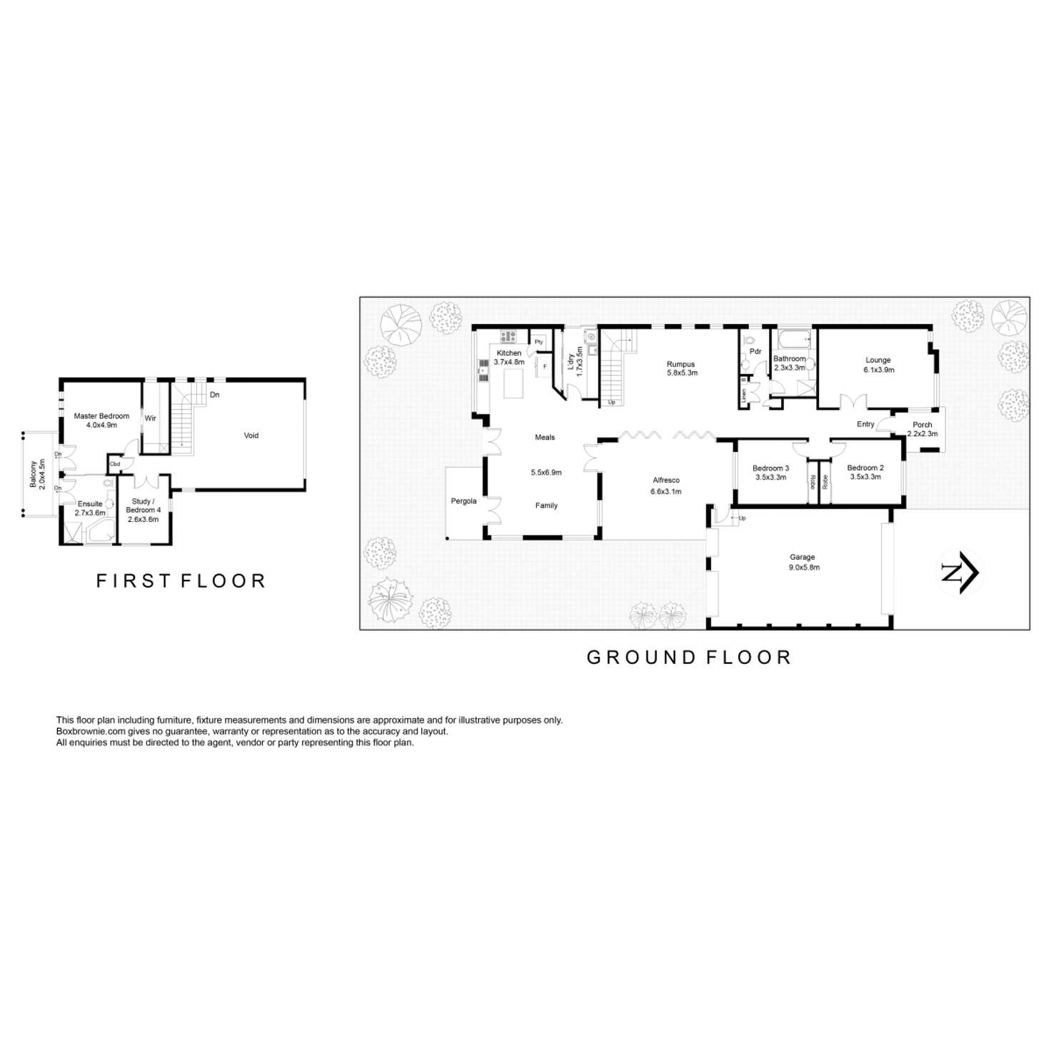Floorplan of Homely house listing, 14 Samuel Evans Court, Seabrook VIC 3028
