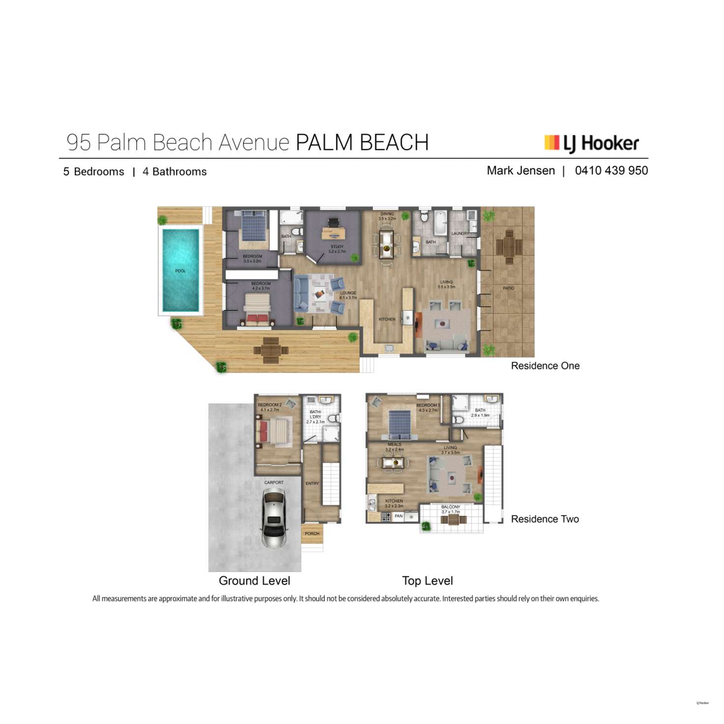 Floorplan of Homely house listing, 95 Palm Beach Avenue, Palm Beach QLD 4221