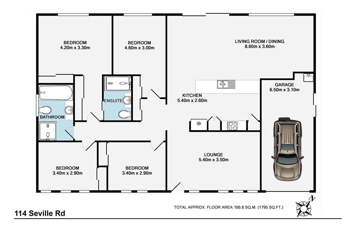 Floorplan of Homely house listing, 114 Seville Road, Holland Park QLD 4121