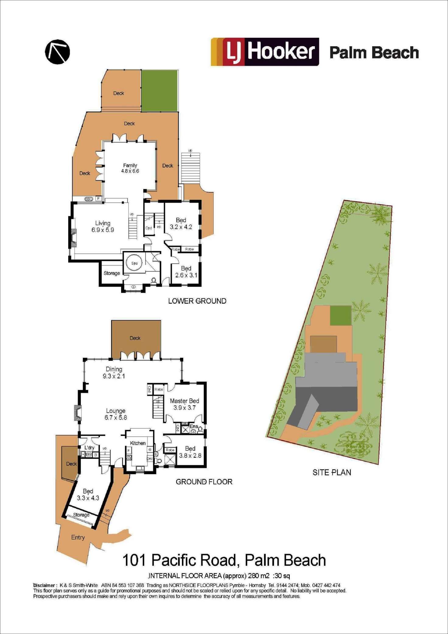Floorplan of Homely house listing, 101 Pacific Road, Palm Beach NSW 2108