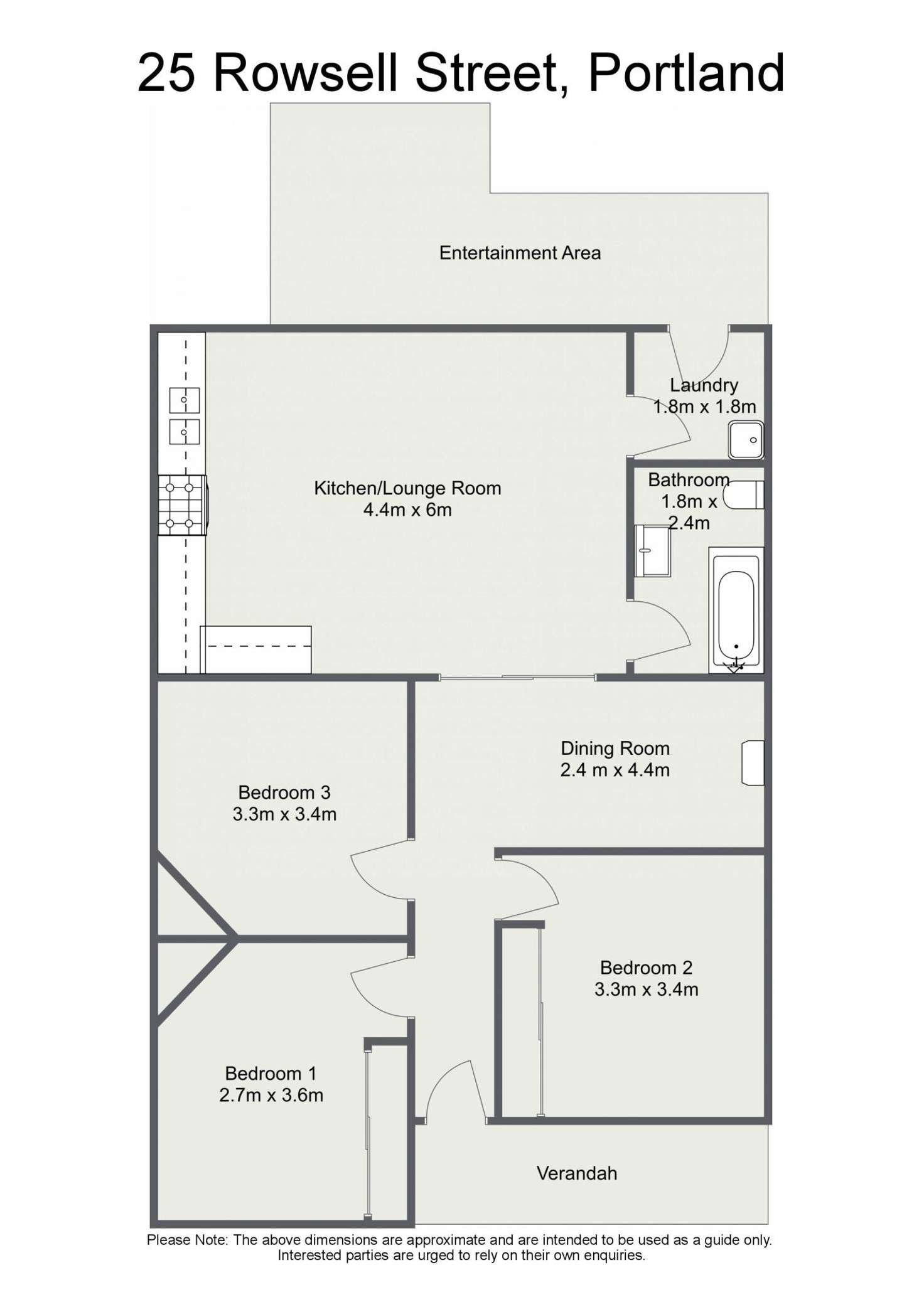Floorplan of Homely house listing, 25 Rowsell Street, Portland NSW 2847