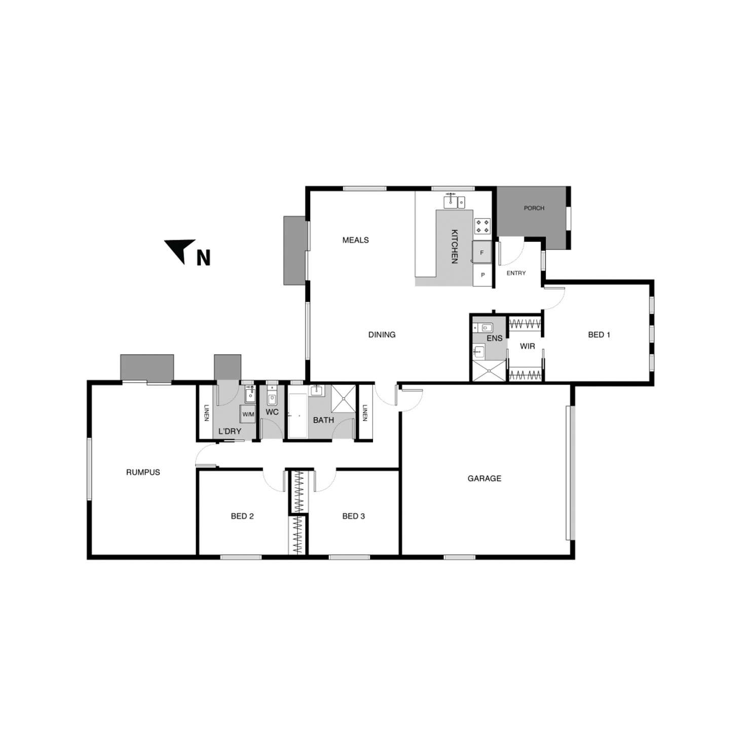 Floorplan of Homely house listing, 3 Newstead Street, Amaroo ACT 2914