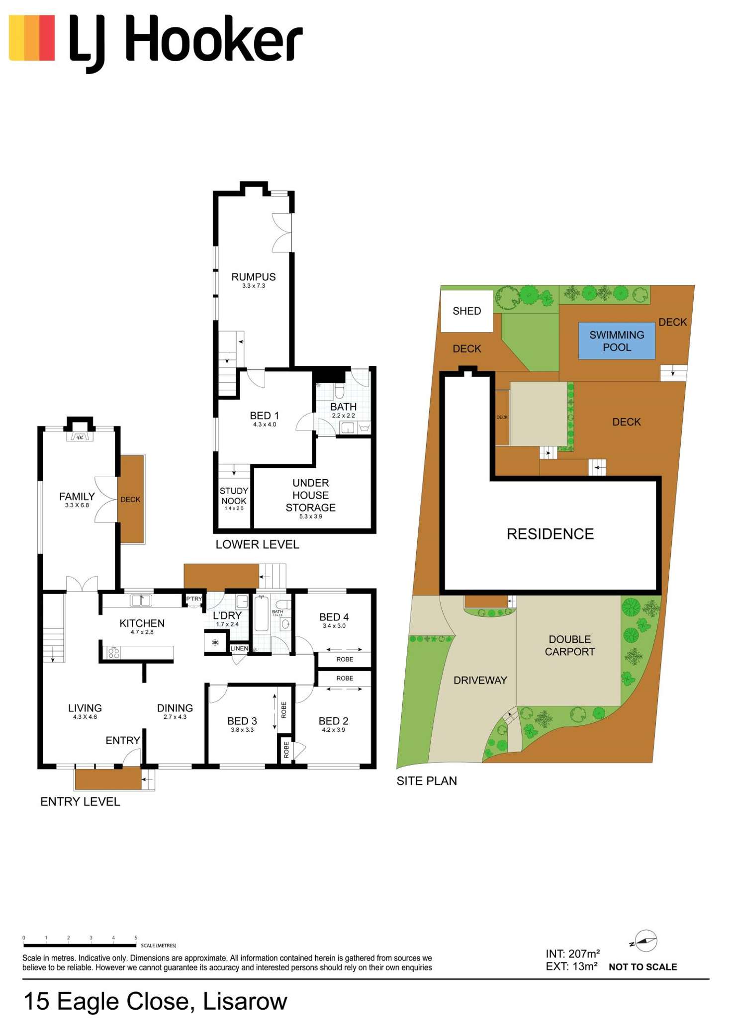 Floorplan of Homely house listing, 15 Eagle Close, Lisarow NSW 2250