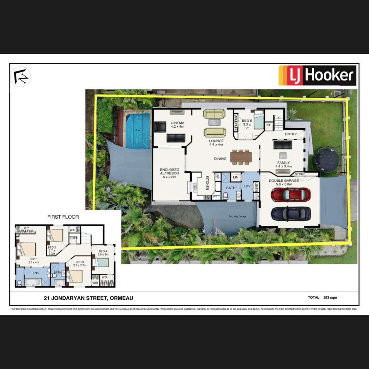 Floorplan of Homely house listing, 21 Jondaryan Street, Ormeau QLD 4208