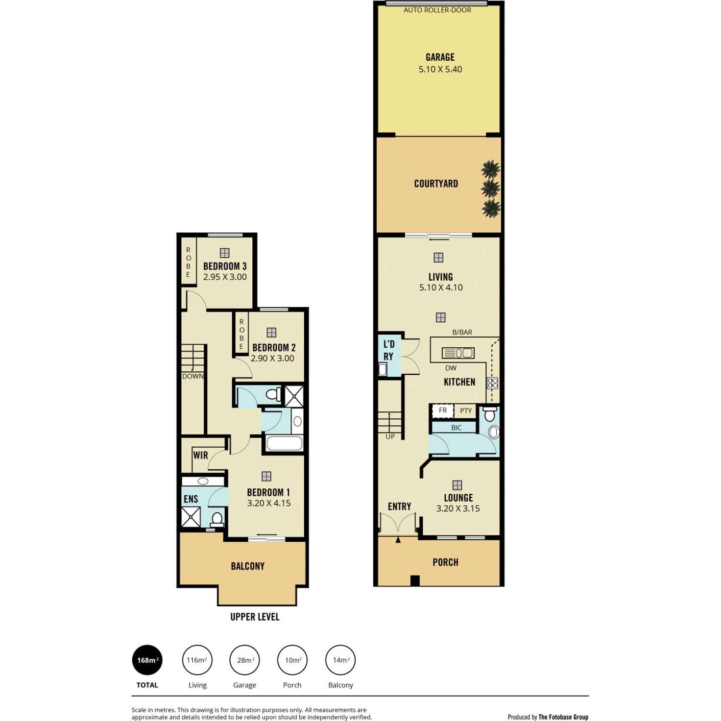 Floorplan of Homely townhouse listing, 59A Nolan Place, Munno Para SA 5115