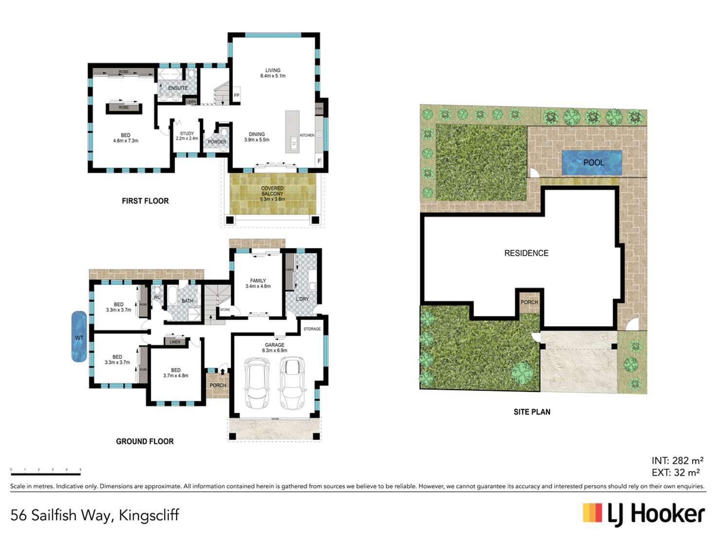 Floorplan of Homely house listing, 56 Sailfish Way, Kingscliff NSW 2487
