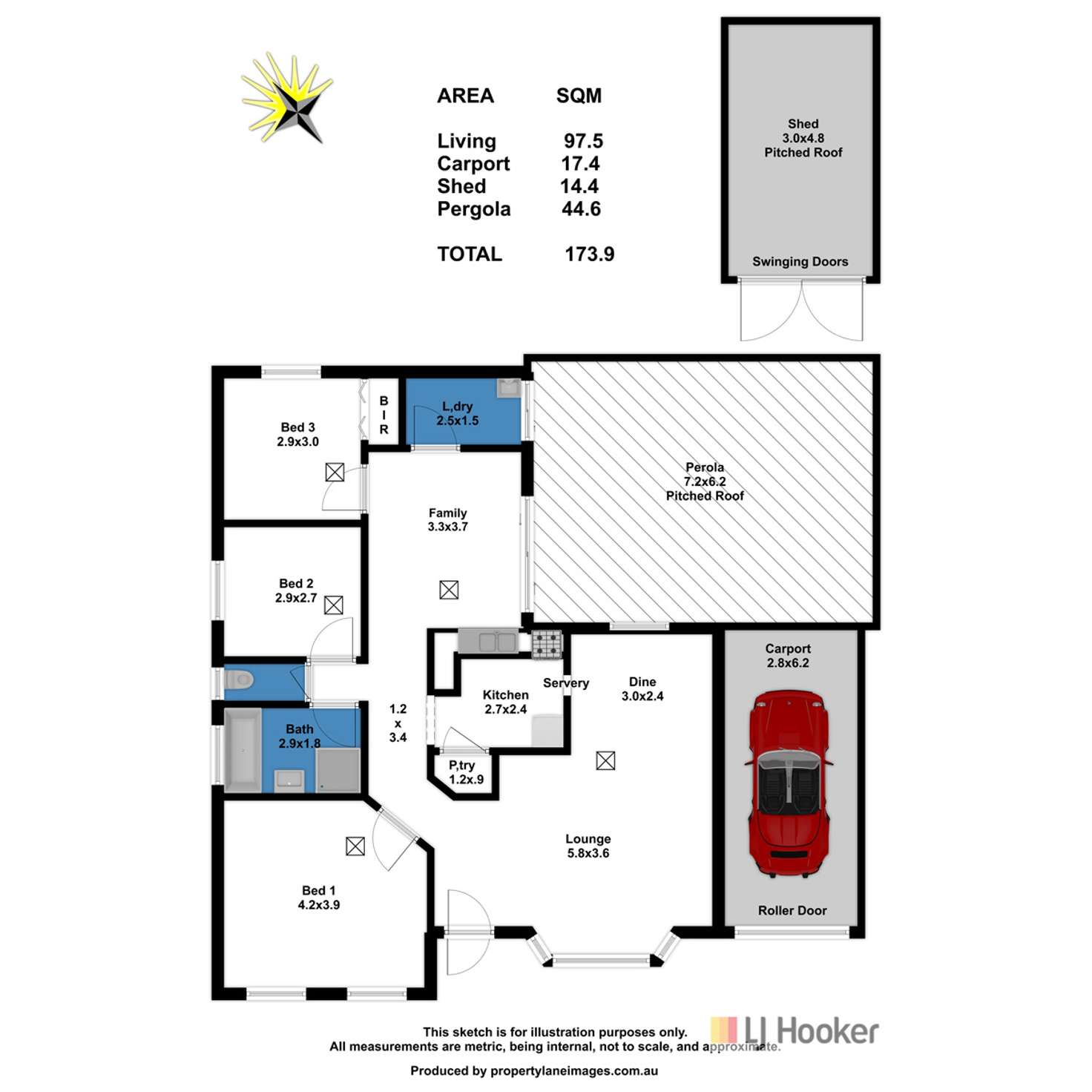 Floorplan of Homely house listing, 28 Balmoral Circuit, Blakeview SA 5114