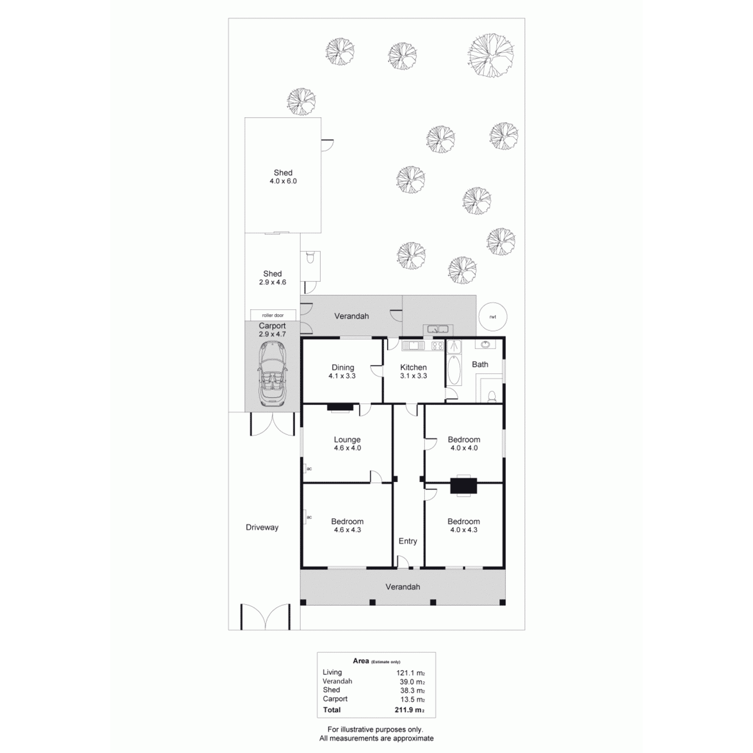 Floorplan of Homely house listing, 19 Glanton Street, West Hindmarsh SA 5007