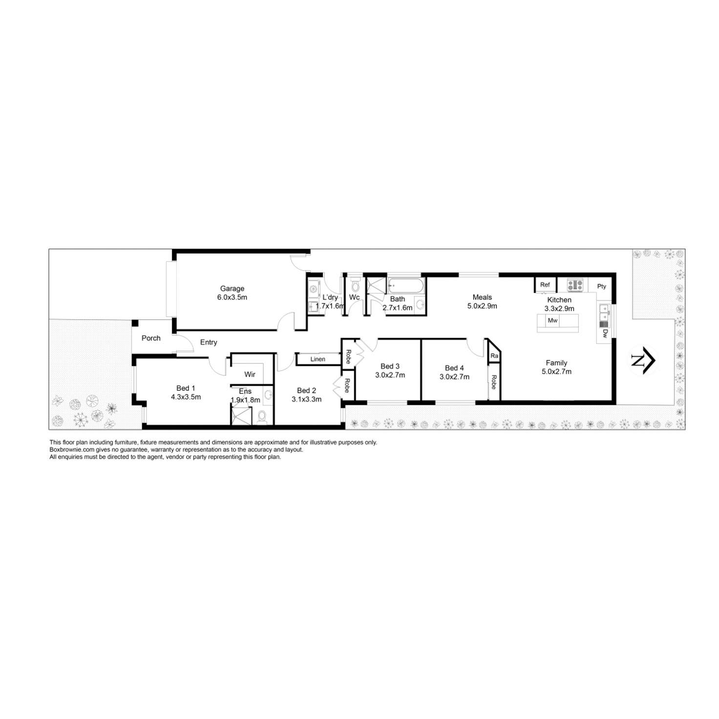 Floorplan of Homely house listing, 20 Oberon Street, Point Cook VIC 3030