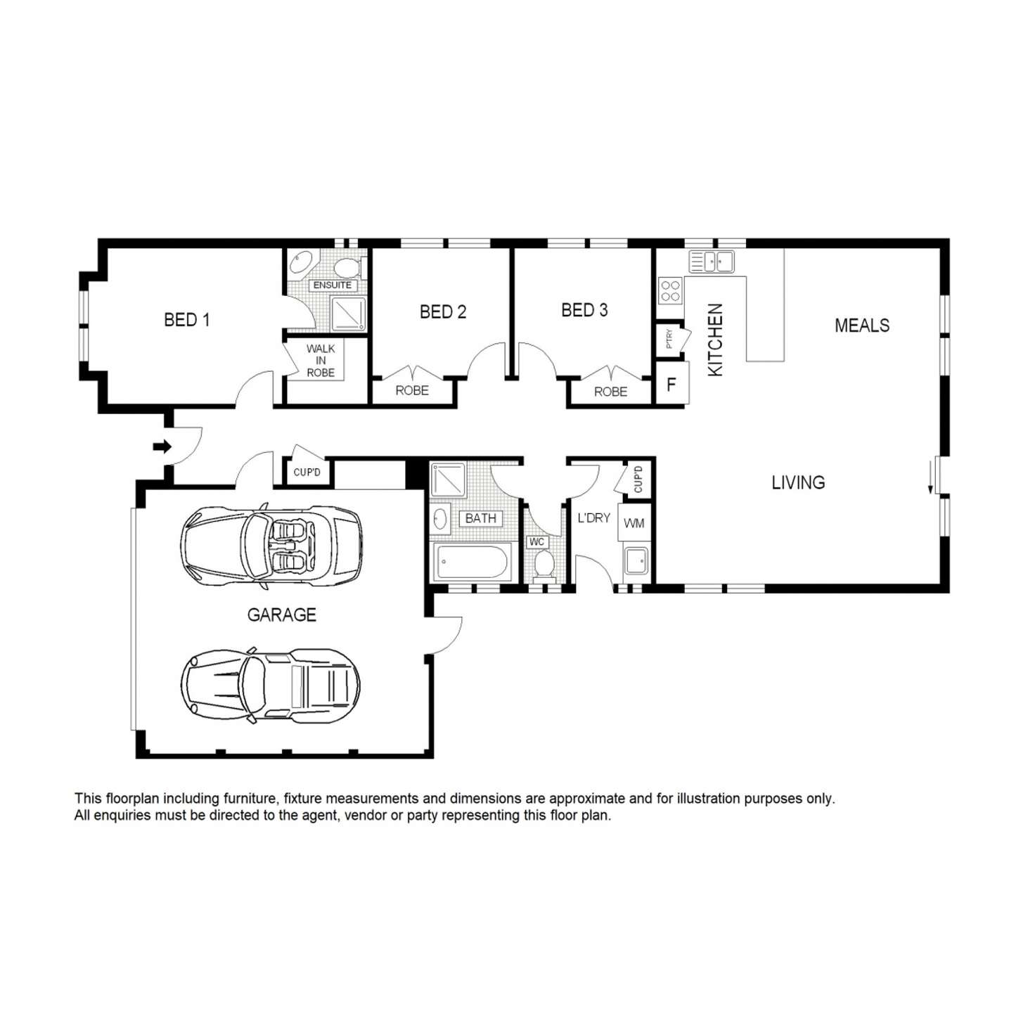 Floorplan of Homely house listing, 20 Home Road, Point Cook VIC 3030