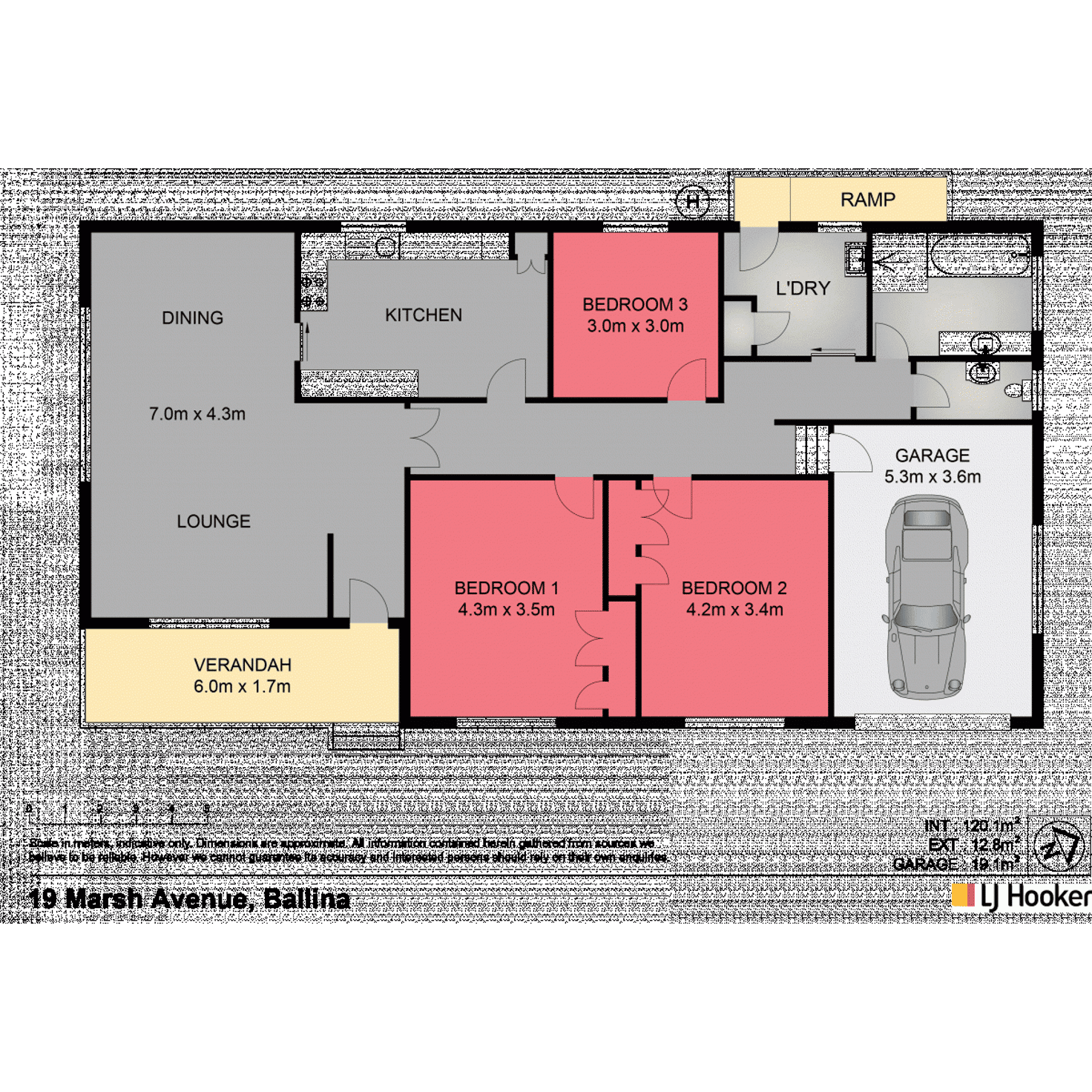 Floorplan of Homely house listing, 19 Marsh Avenue, Ballina NSW 2478