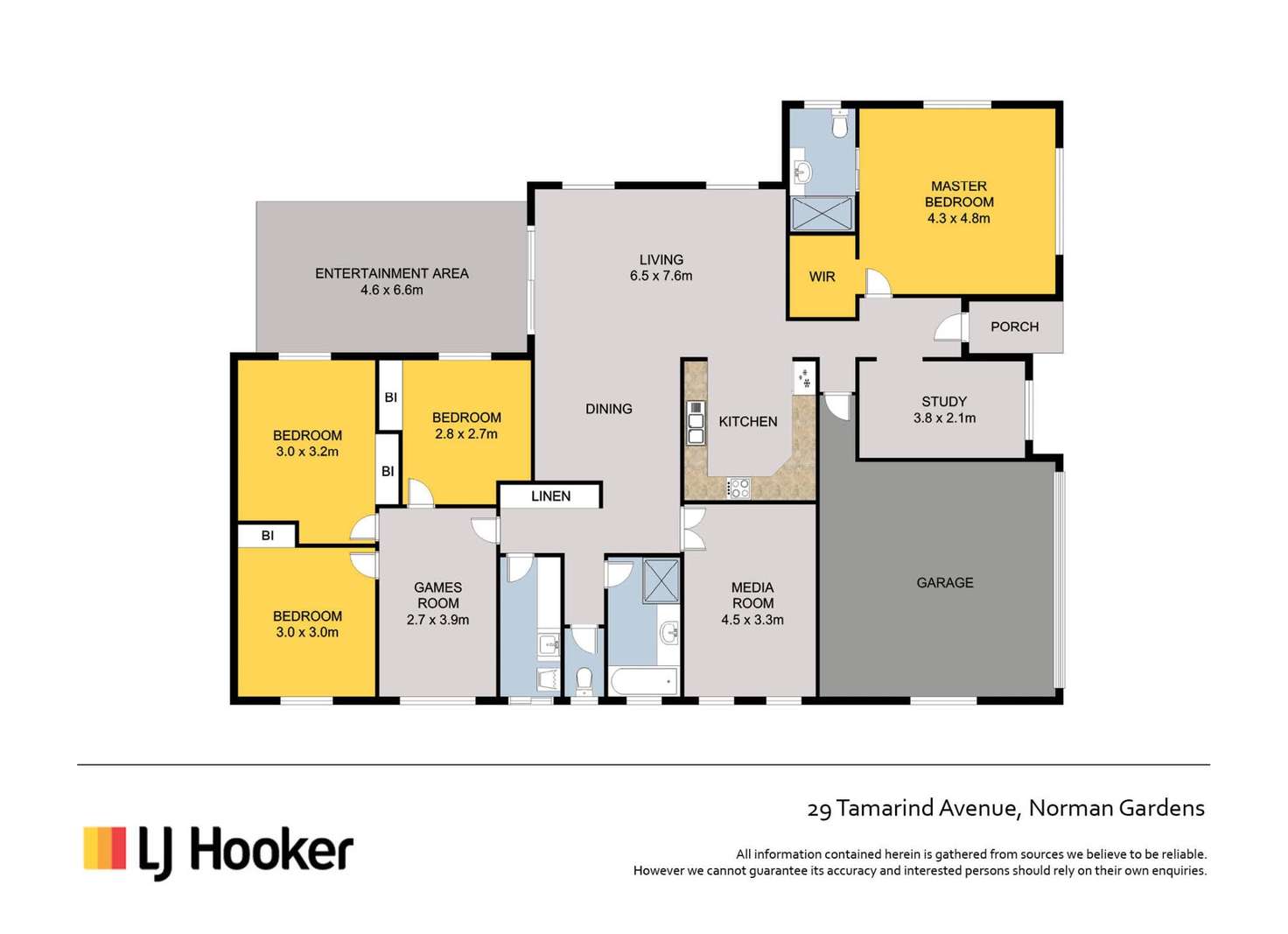 Floorplan of Homely house listing, 29 Tamarind Avenue, Norman Gardens QLD 4701