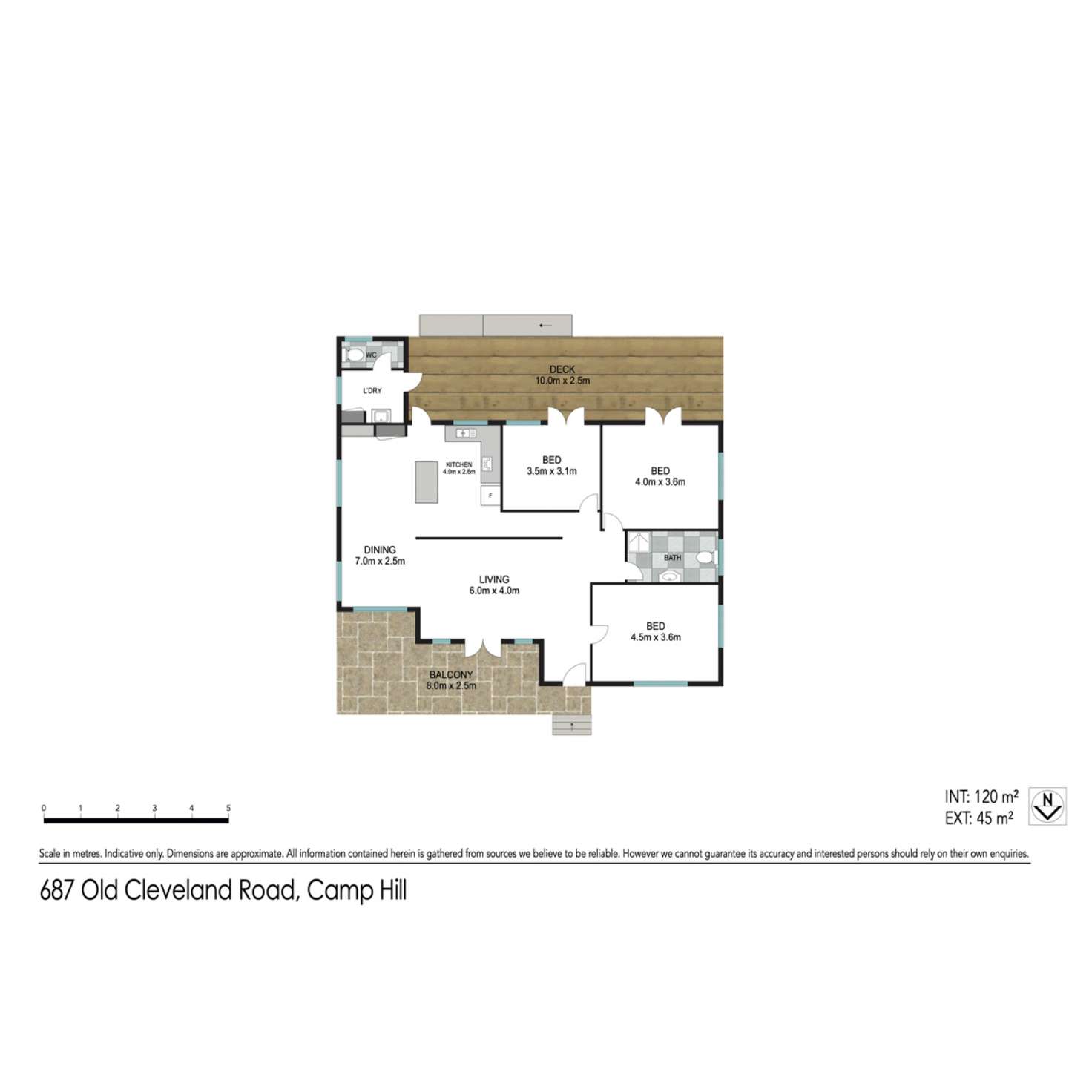 Floorplan of Homely house listing, 687 Old Cleveland Road, Camp Hill QLD 4152