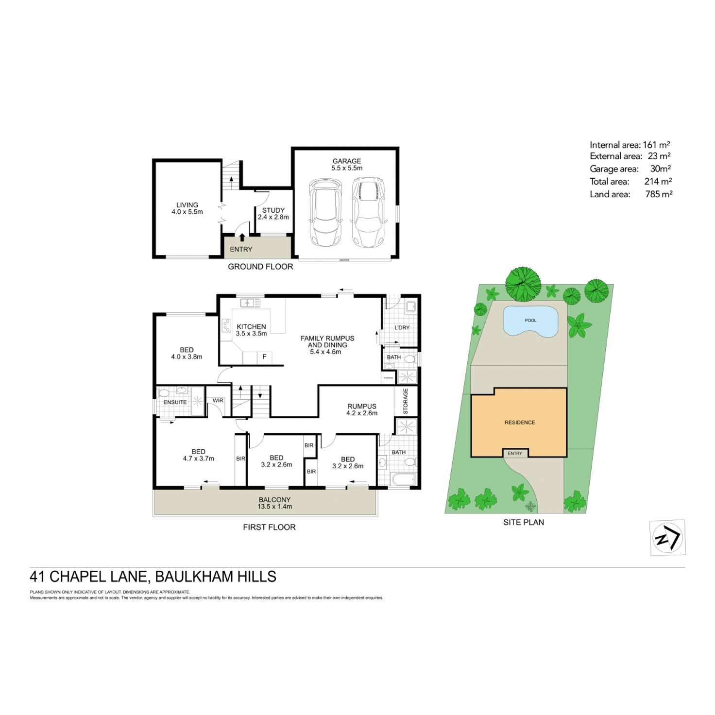 Floorplan of Homely house listing, 41 Chapel Lane, Baulkham Hills NSW 2153