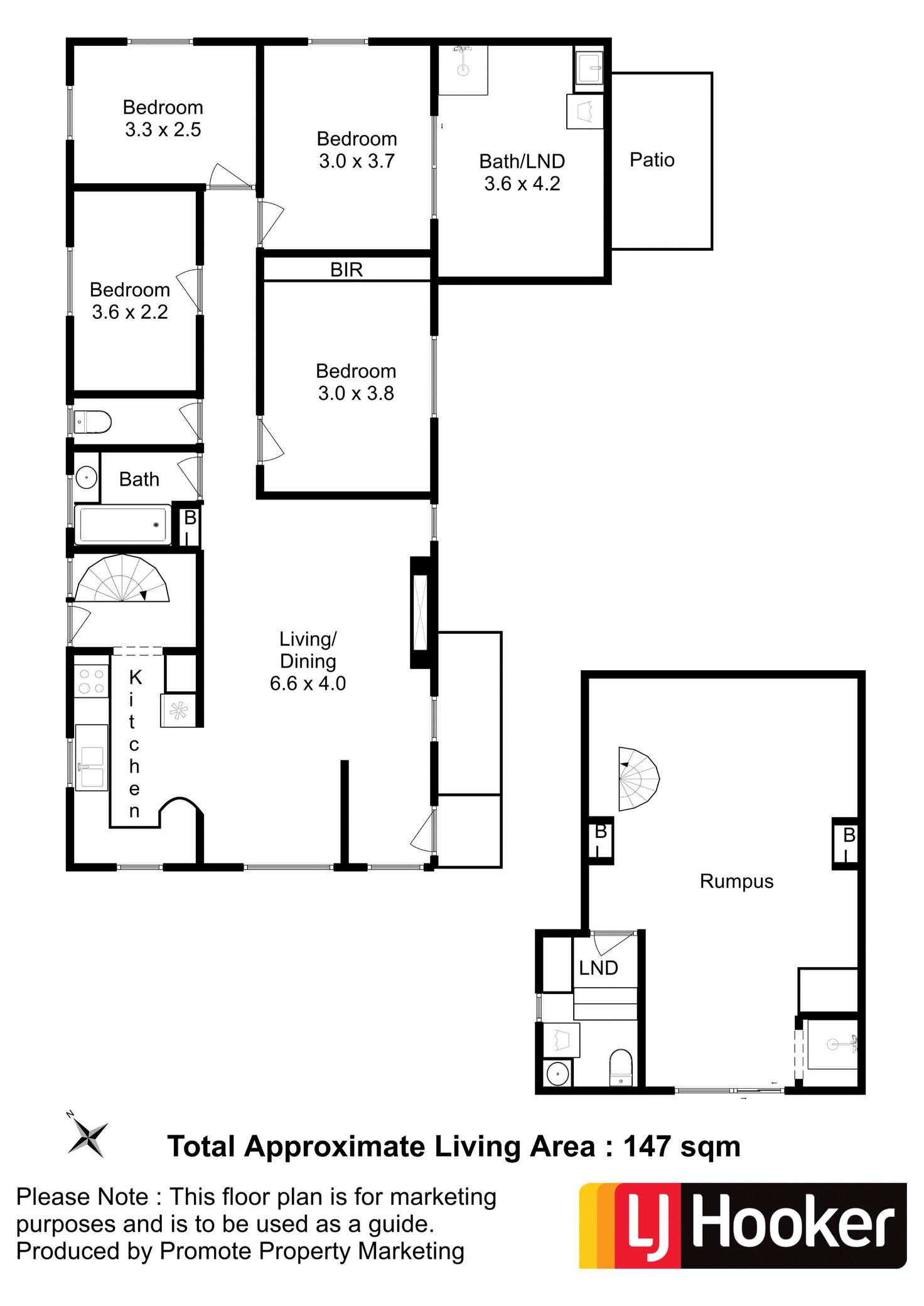 Floorplan of Homely house listing, 1/150 Springfield Avenue, West Moonah TAS 7009