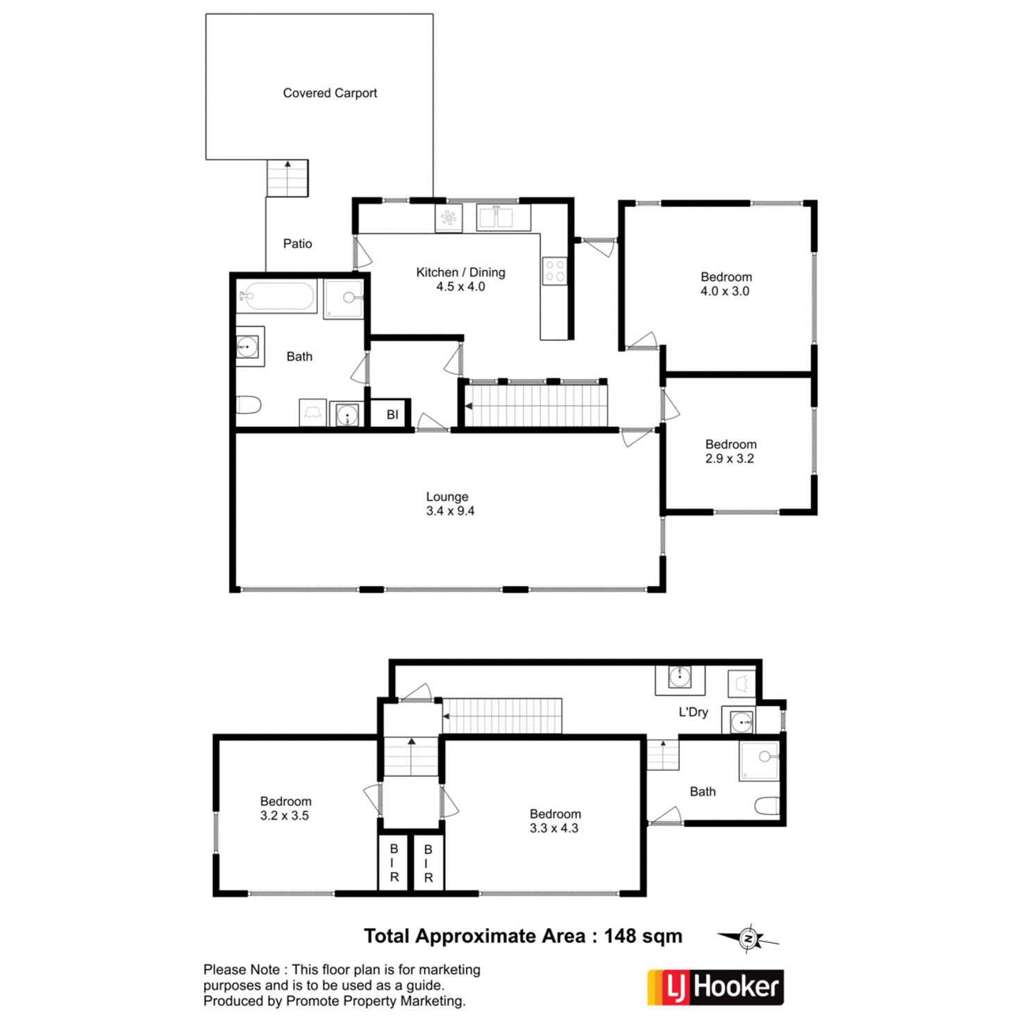 Floorplan of Homely house listing, 45 Second Avenue, West Moonah TAS 7009