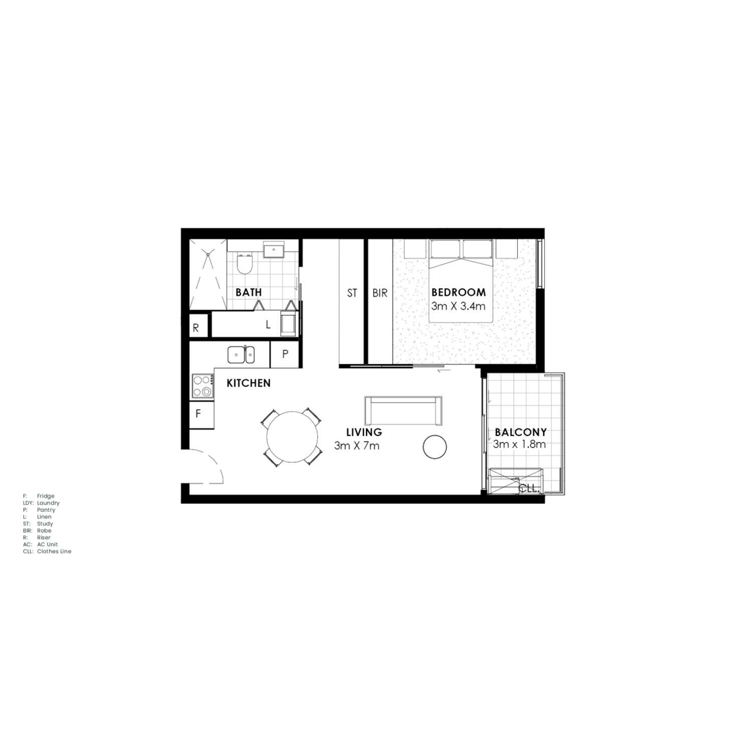 Floorplan of Homely apartment listing, Banksii Bowman Street, Macquarie ACT 2614