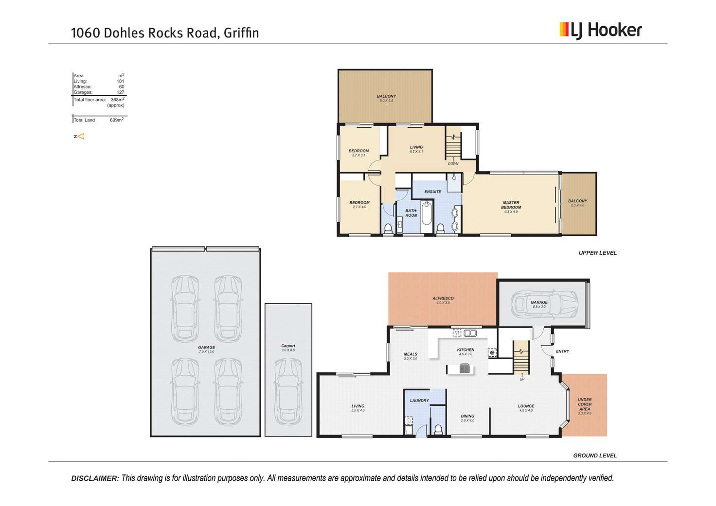 Floorplan of Homely house listing, 1060 Dohles Rocks Road, Griffin QLD 4503