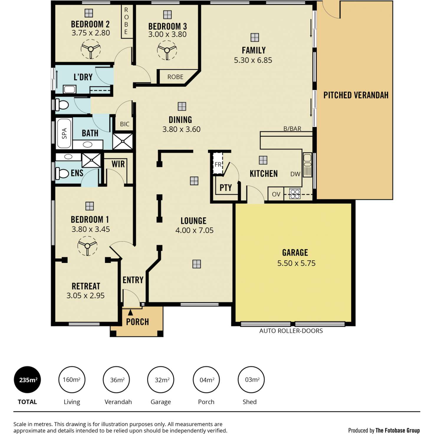 Floorplan of Homely house listing, 26 Napoleon Way, Greenwith SA 5125