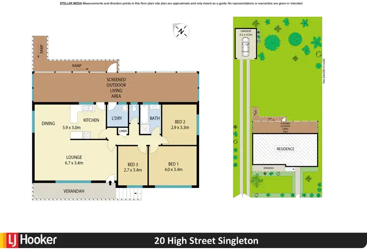 Floorplan of Homely house listing, 20 High Street, Singleton NSW 2330