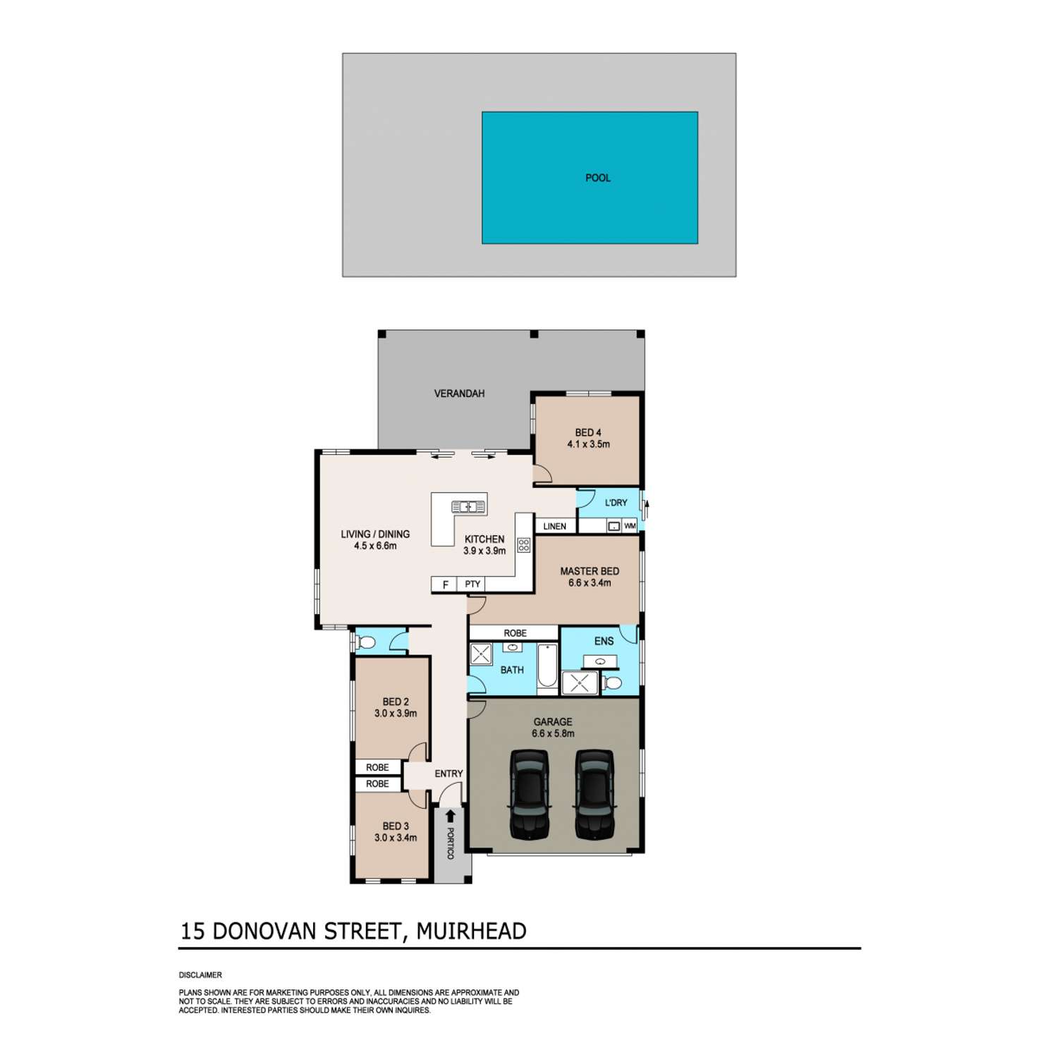 Floorplan of Homely house listing, 15 Donovan Street, Muirhead NT 810