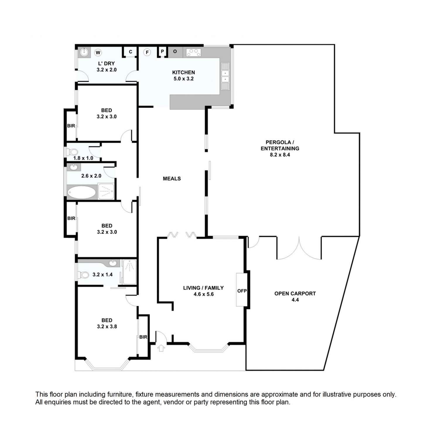 Floorplan of Homely house listing, 9 Eva Court, Seabrook VIC 3028