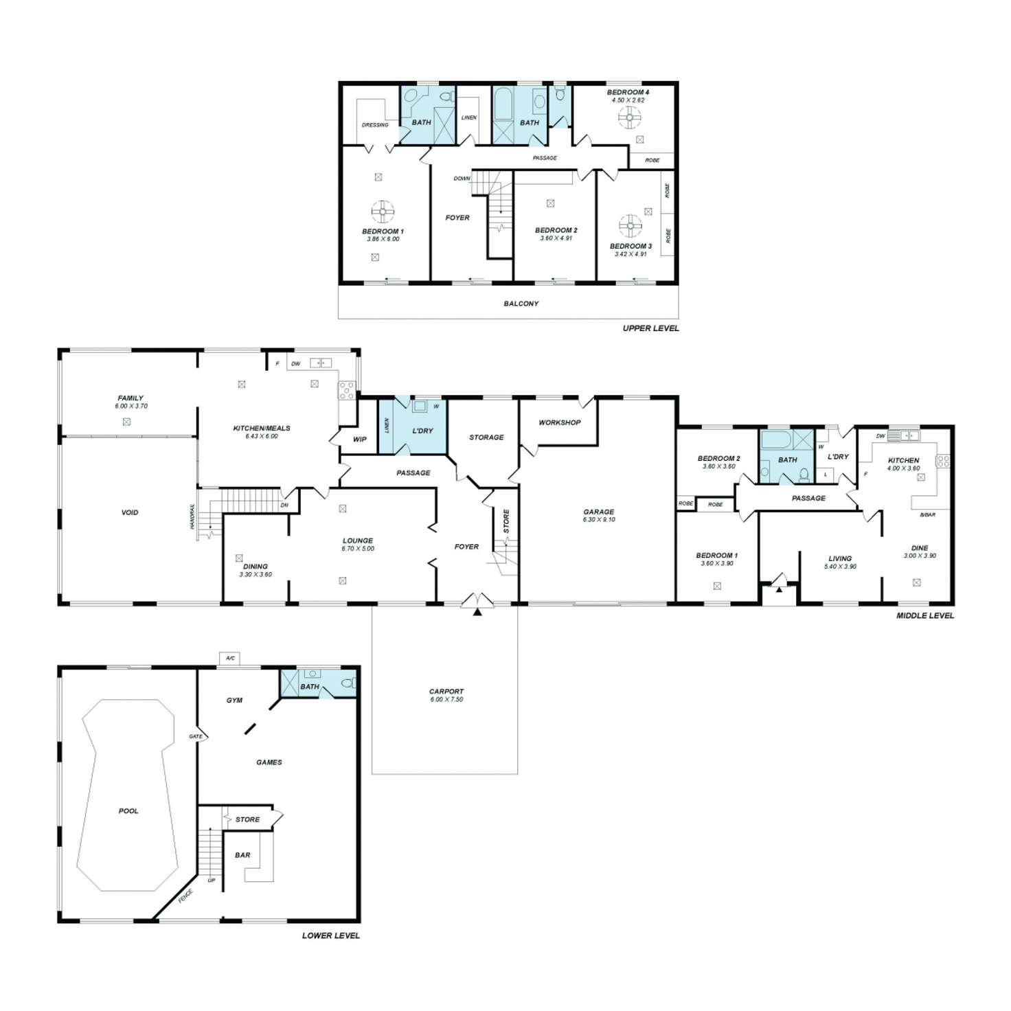 Floorplan of Homely house listing, 661 - 663 Greenhill Road, Burnside SA 5066