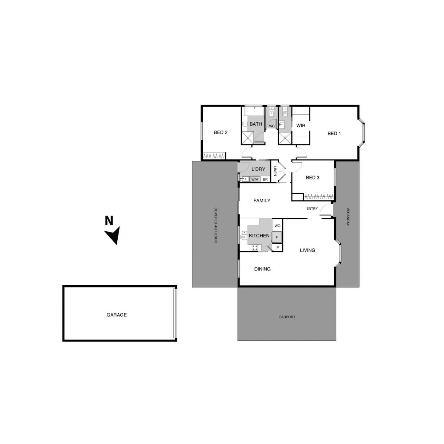 Floorplan of Homely house listing, 20 Yeo Crescent, Yass NSW 2582