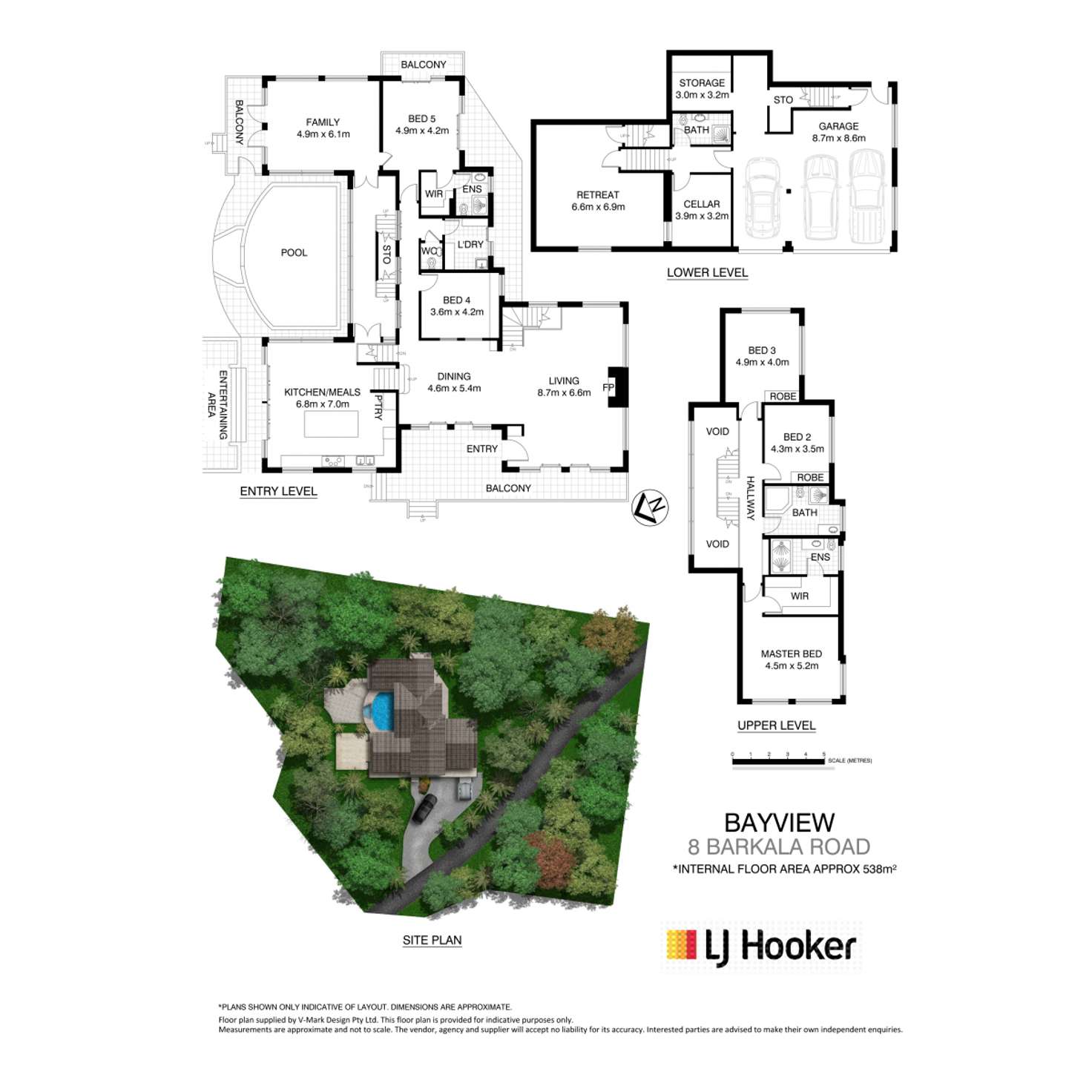 Floorplan of Homely house listing, 8 Barkala Road, Bayview NSW 2104