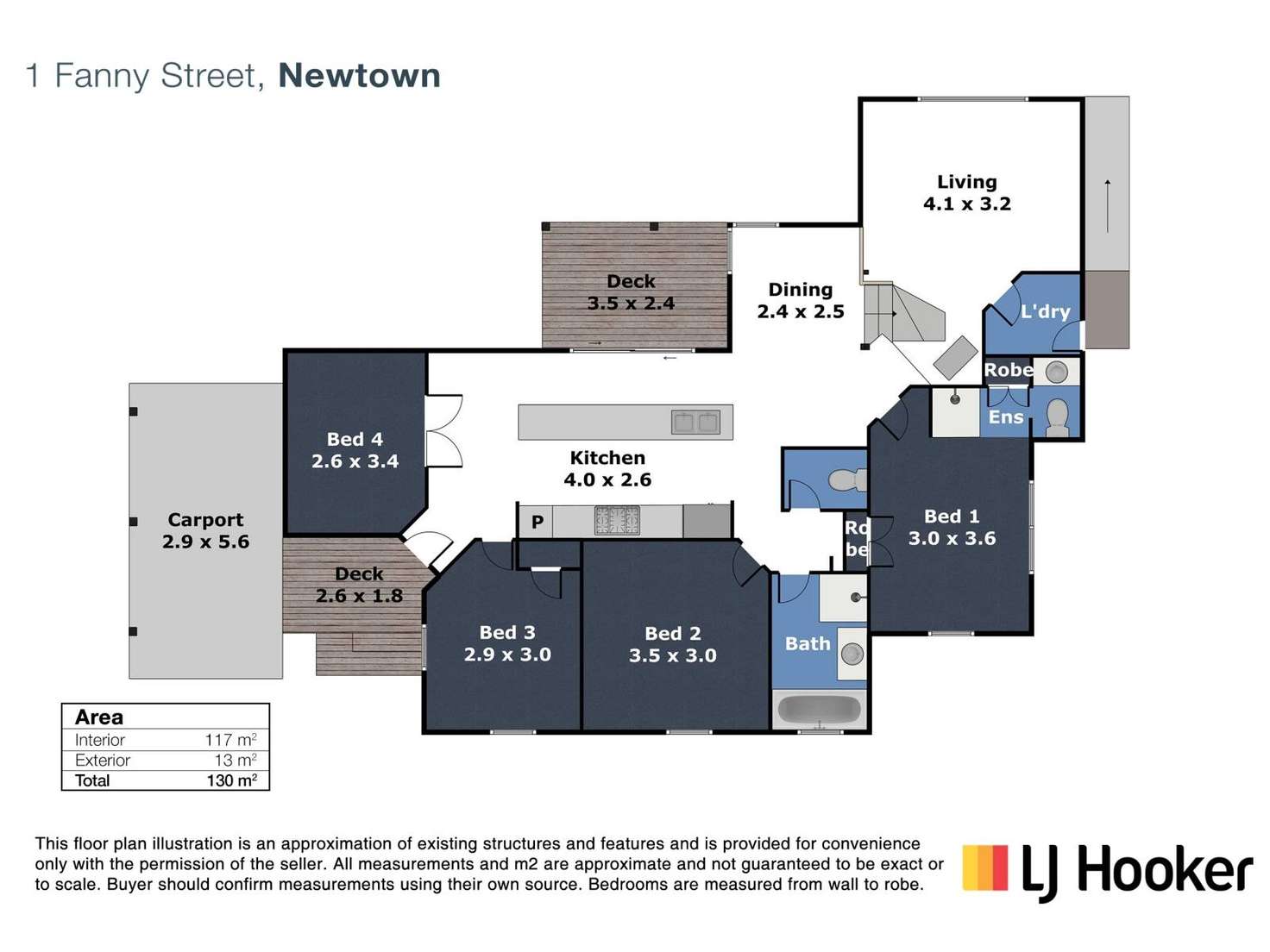 Floorplan of Homely house listing, 1 Fanny Street, Newtown QLD 4350