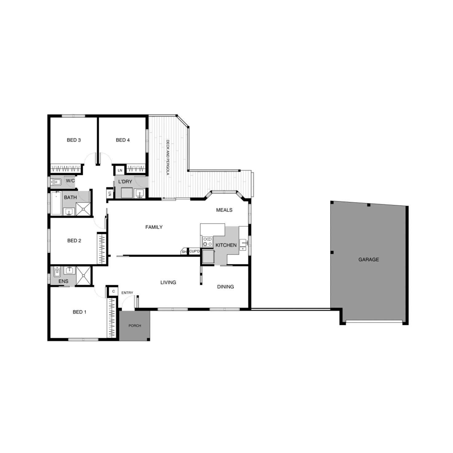 Floorplan of Homely house listing, 135 Wanganeen Avenue, Ngunnawal ACT 2913