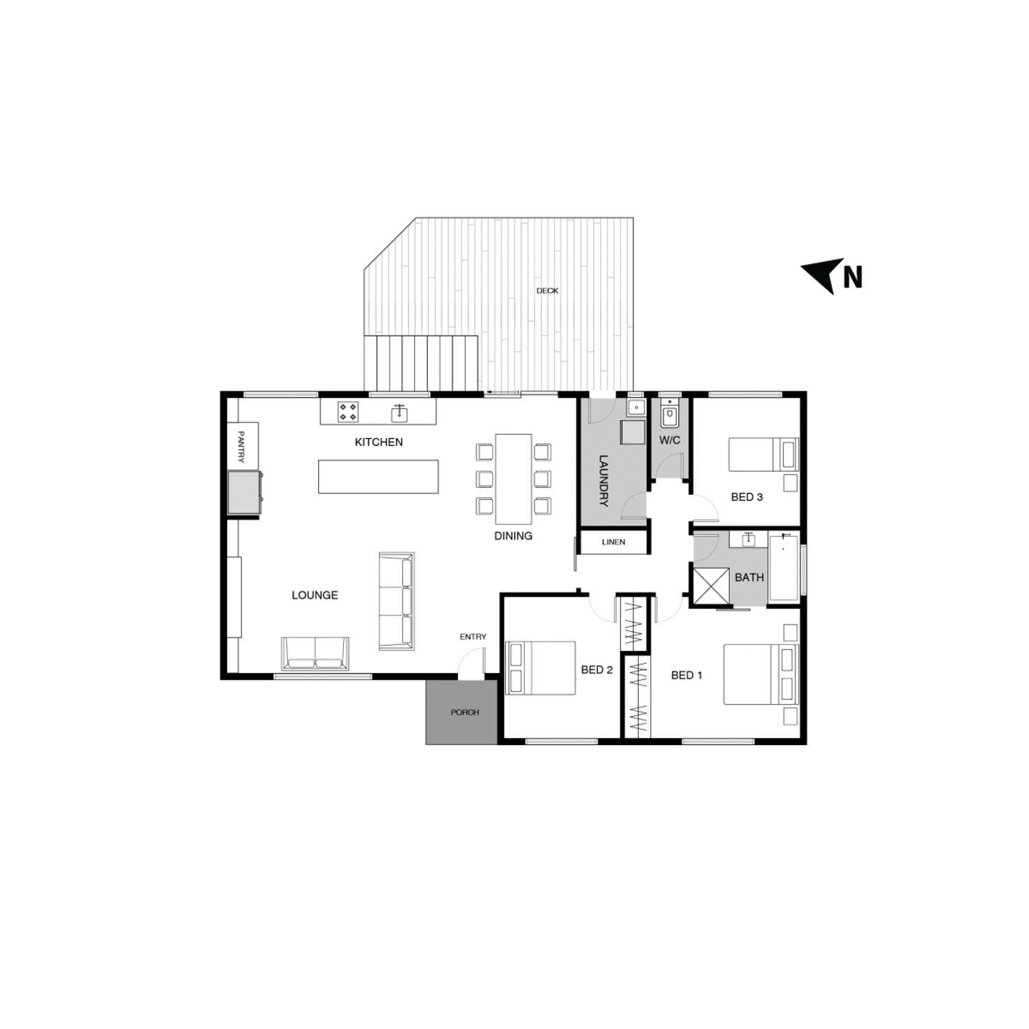 Floorplan of Homely house listing, 37 Vonwiller Crescent, Theodore ACT 2905