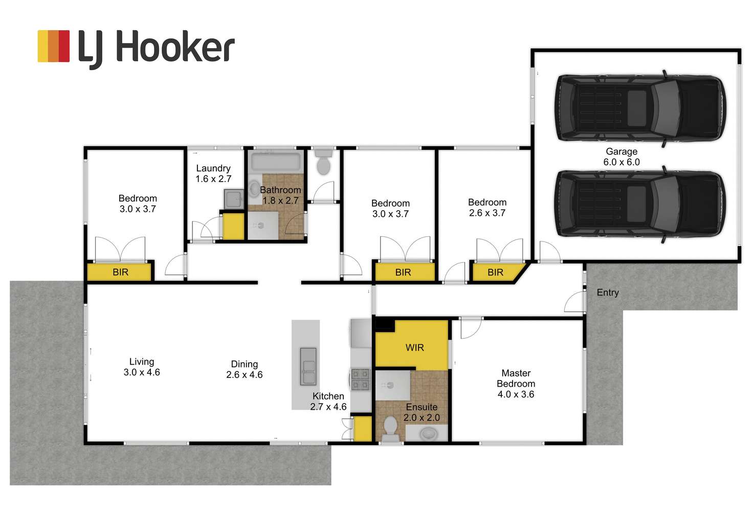 Floorplan of Homely house listing, 17 Mulcare Crescent, Churchill VIC 3842