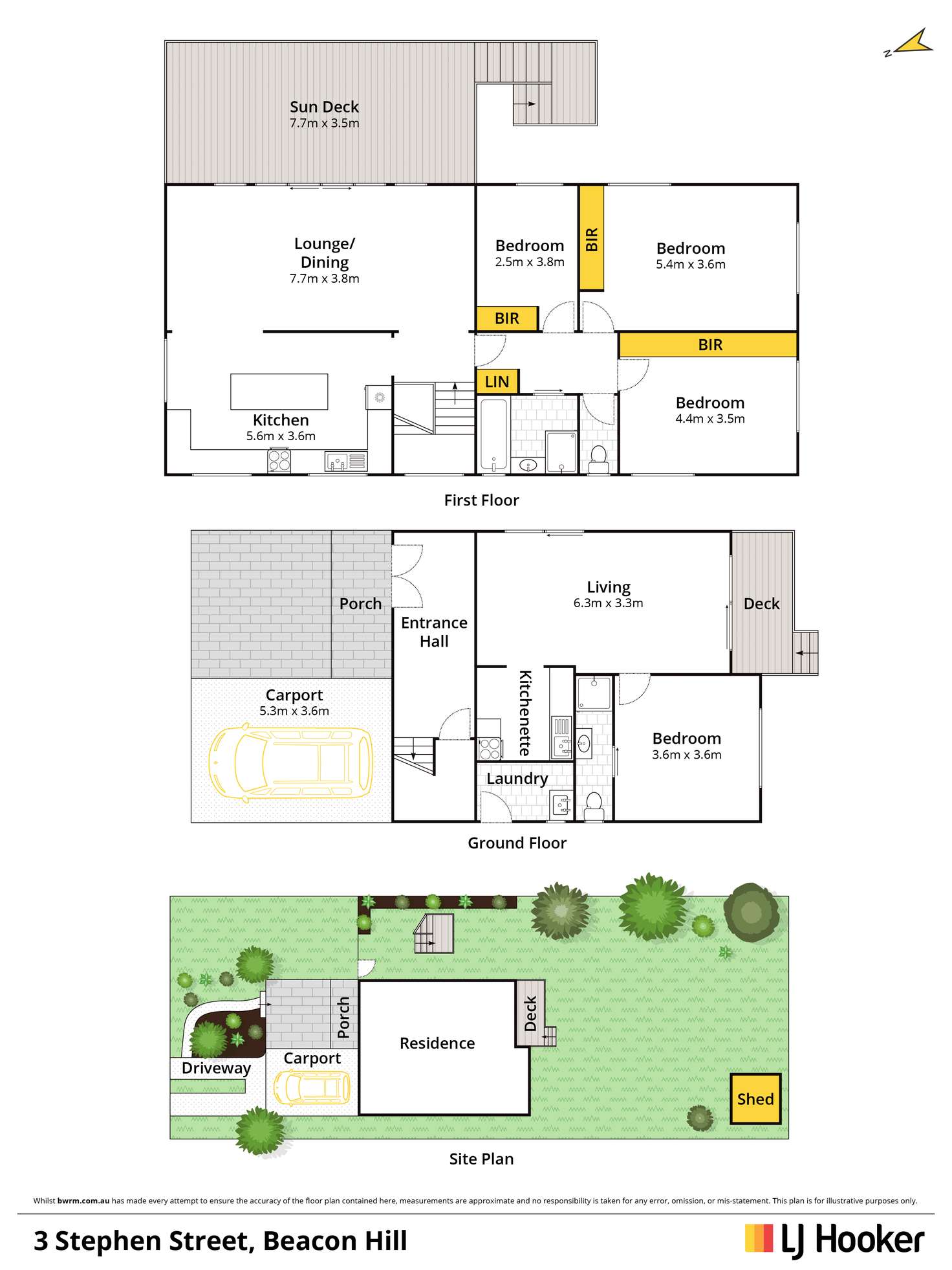Floorplan of Homely house listing, 3 Stephen Street, Beacon Hill NSW 2100