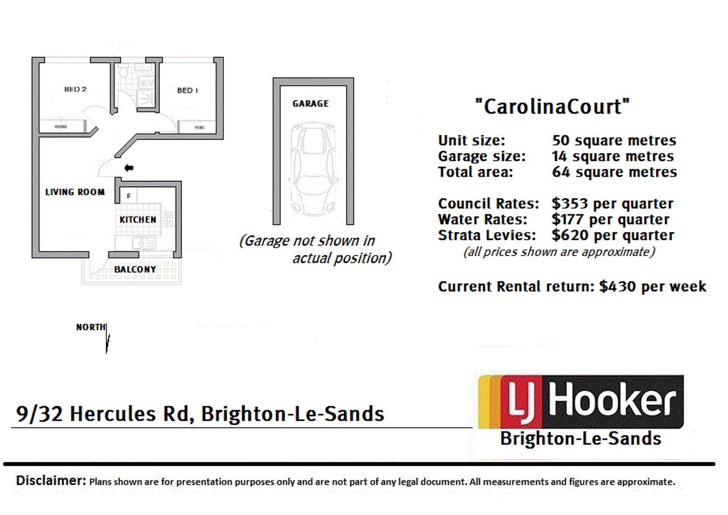 Floorplan of Homely unit listing, 9/32 Hercules Road, Brighton-le-sands NSW 2216