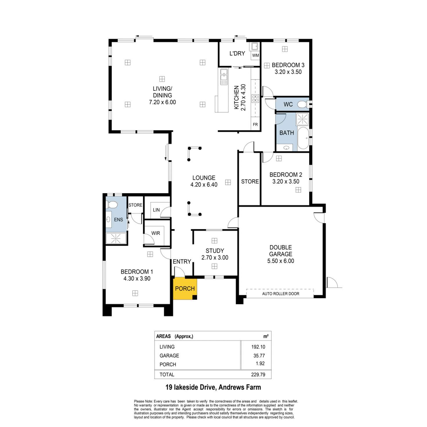 Floorplan of Homely house listing, 19 Lakeside Drive, Andrews Farm SA 5114